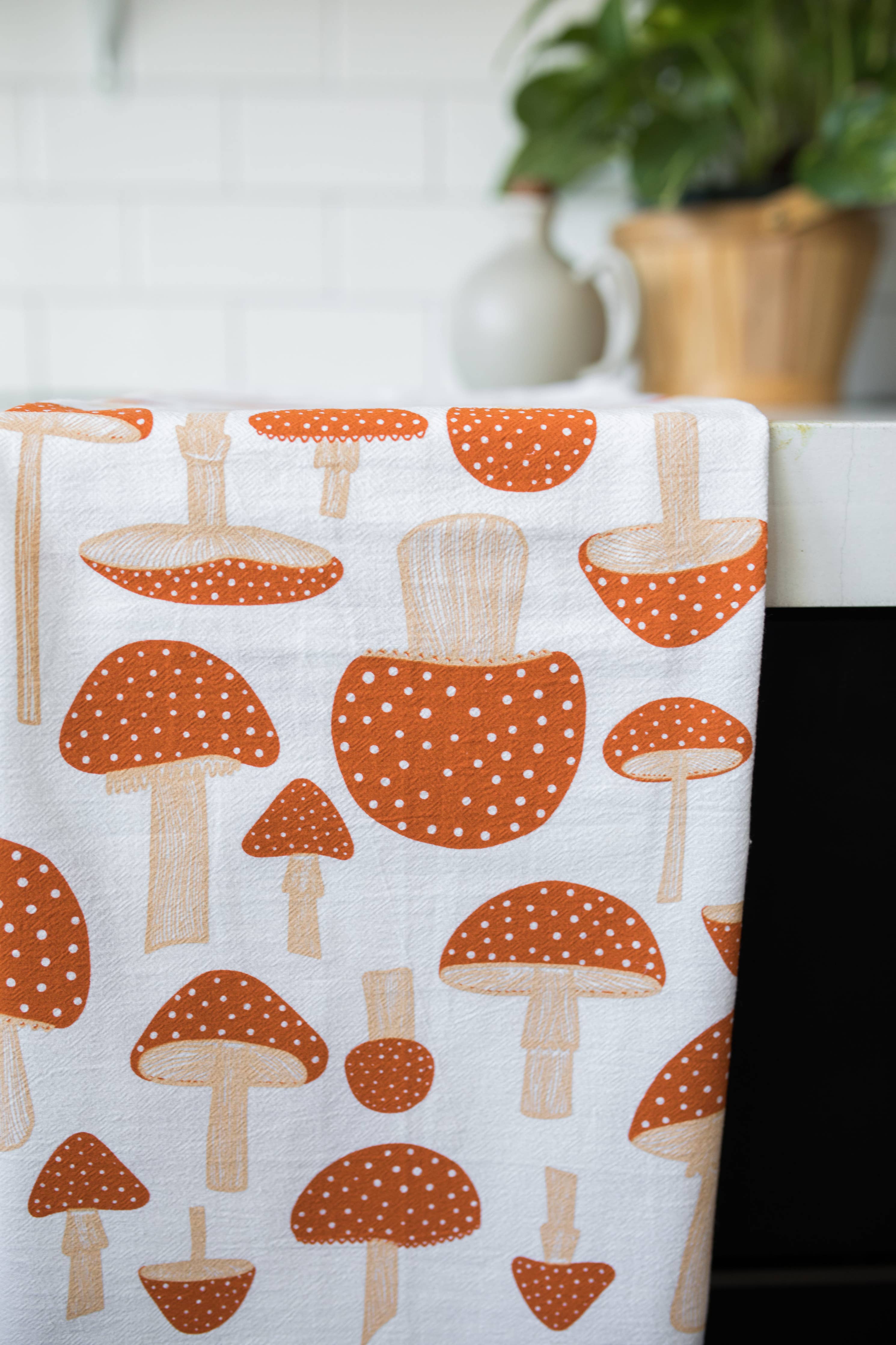 Orange Floursack Kitchen Tea Towel – Modern Ornament LLC