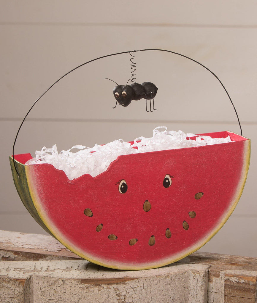 Hello Summer Watermelon Bucket - The Curated Squirrel