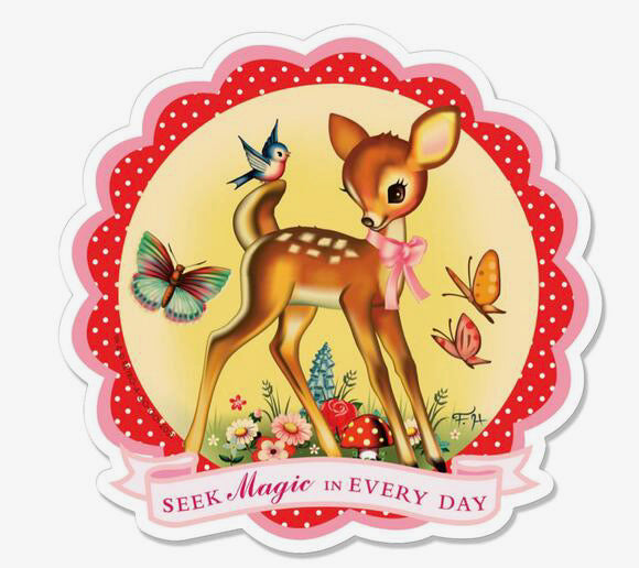 SugarLand Seek Magic Deer Sticker