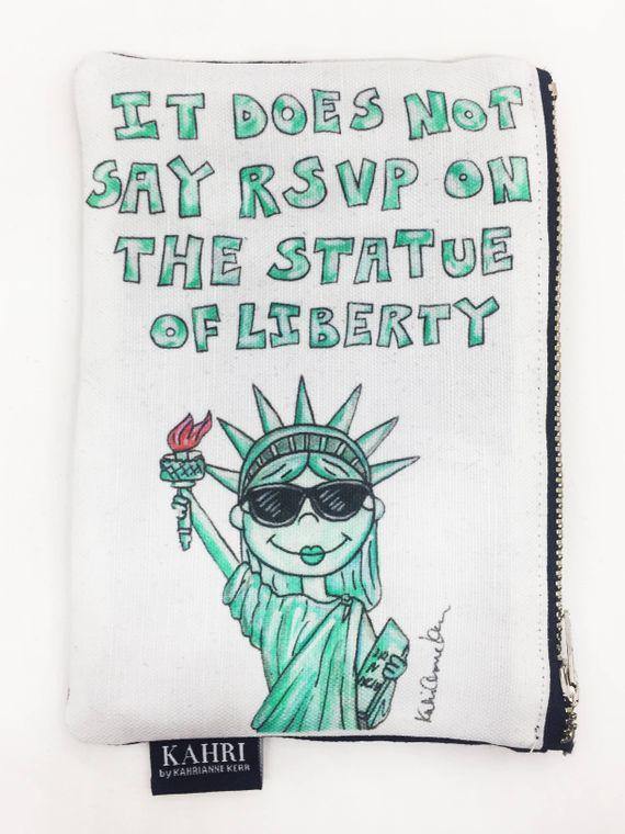 Liberty Quote Coin Purse - The Curated Squirrel