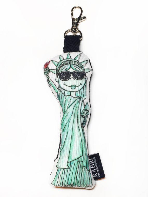 Mini Liberty Doll Bag Charm - The Curated Squirrel