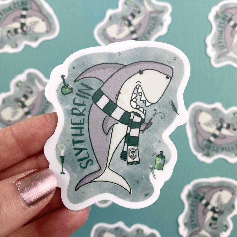 Slytherfin Vinyl Sticker - The Curated Squirrel