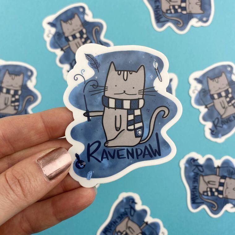 Ravenpaw Vinyl Sticker - The Curated Squirrel