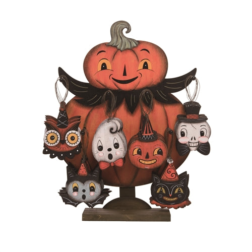 Wooden Halloween Ornaments, choose your favorite - Johanna Parker Designs