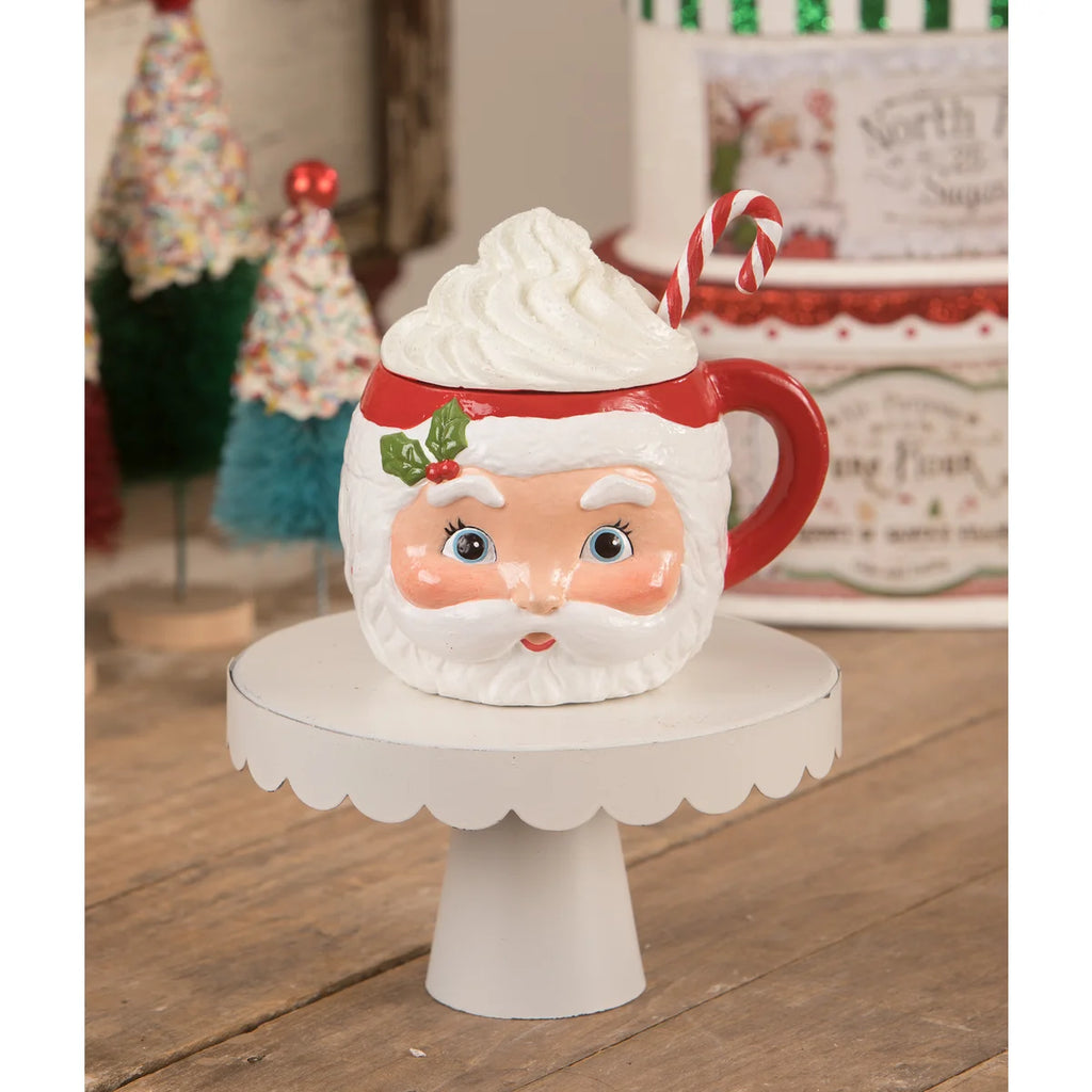 Sweet Tidings Santa Head "Mug" Container - READ FULL DESCRIPTION